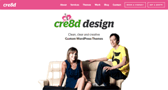 Desktop Screenshot of cre8d-design.com